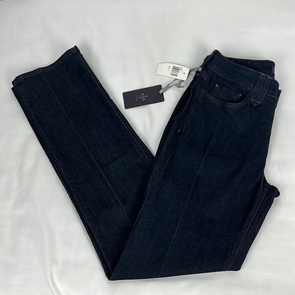 NYDJ Women’s 6 Lift Tuck Technology Straight Dark Wash Jean NEW - Picture 3 of 10